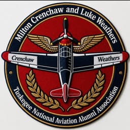 Tuskegee National Aviation Alumni Association — Milton Crenchaw and Luke Weathers